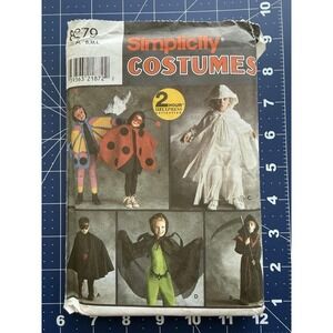 KID'S 2 HOUR COSTUMES Simplicity PATTERN 8279 Size S-L Ghouls‎ & Bugs, MORE!